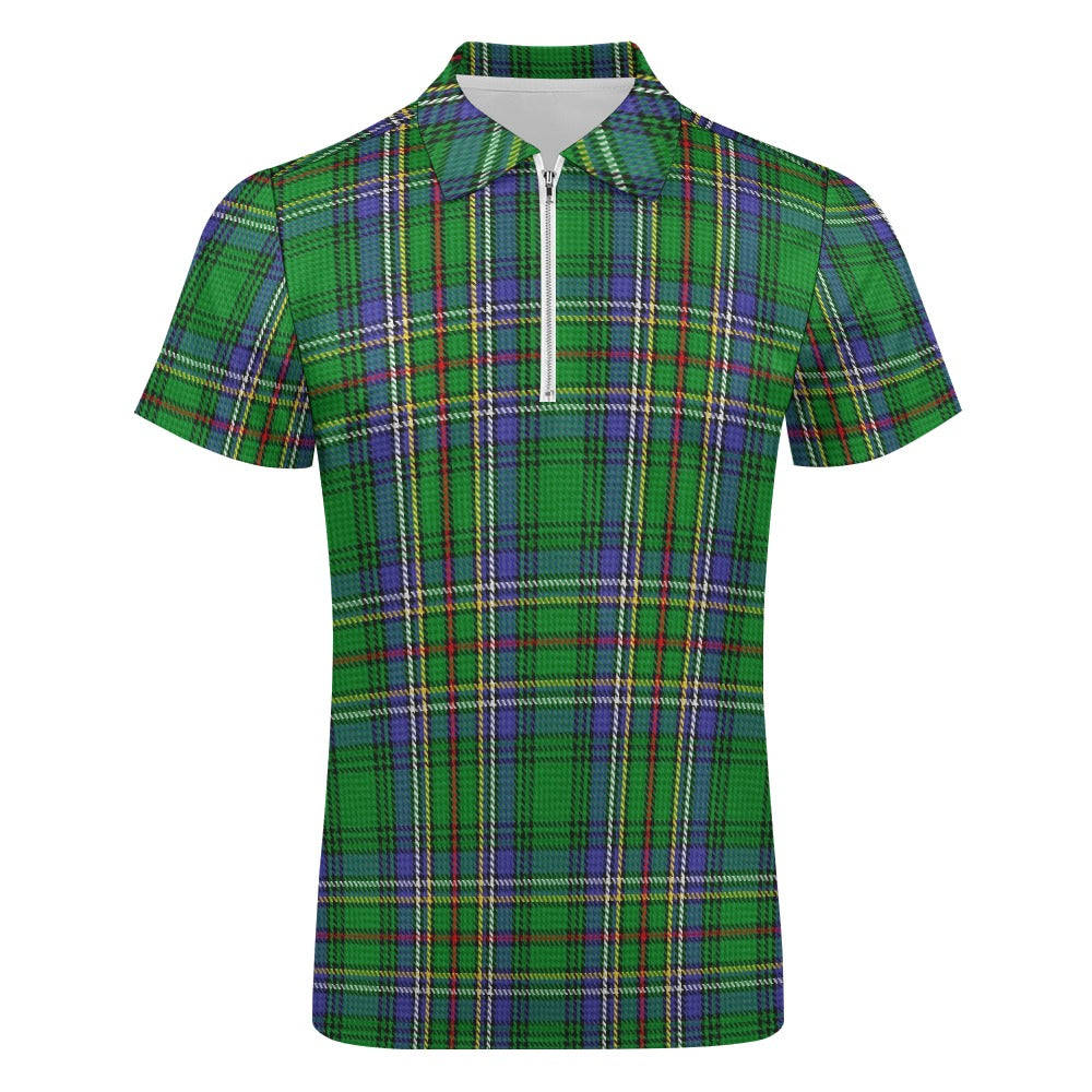 Clan Cockburn Tartan Short sleeve polo shirt