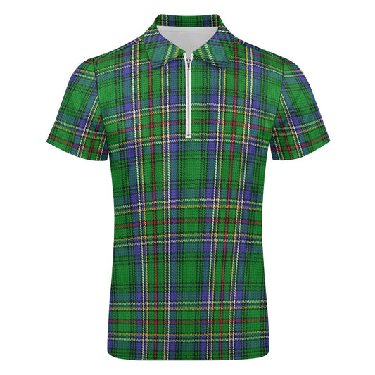 Clan Cockburn Tartan Short sleeve polo shirt