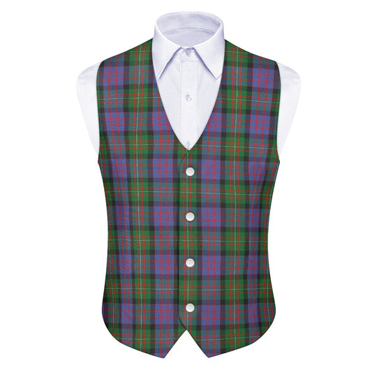 Clan MacDonell of Glengarry Tartan Suit vest jacket