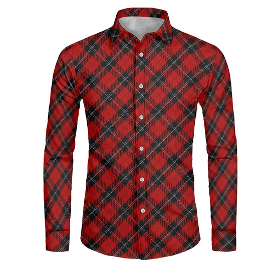 Clan Ramsay Tartan long-sleeved shirt