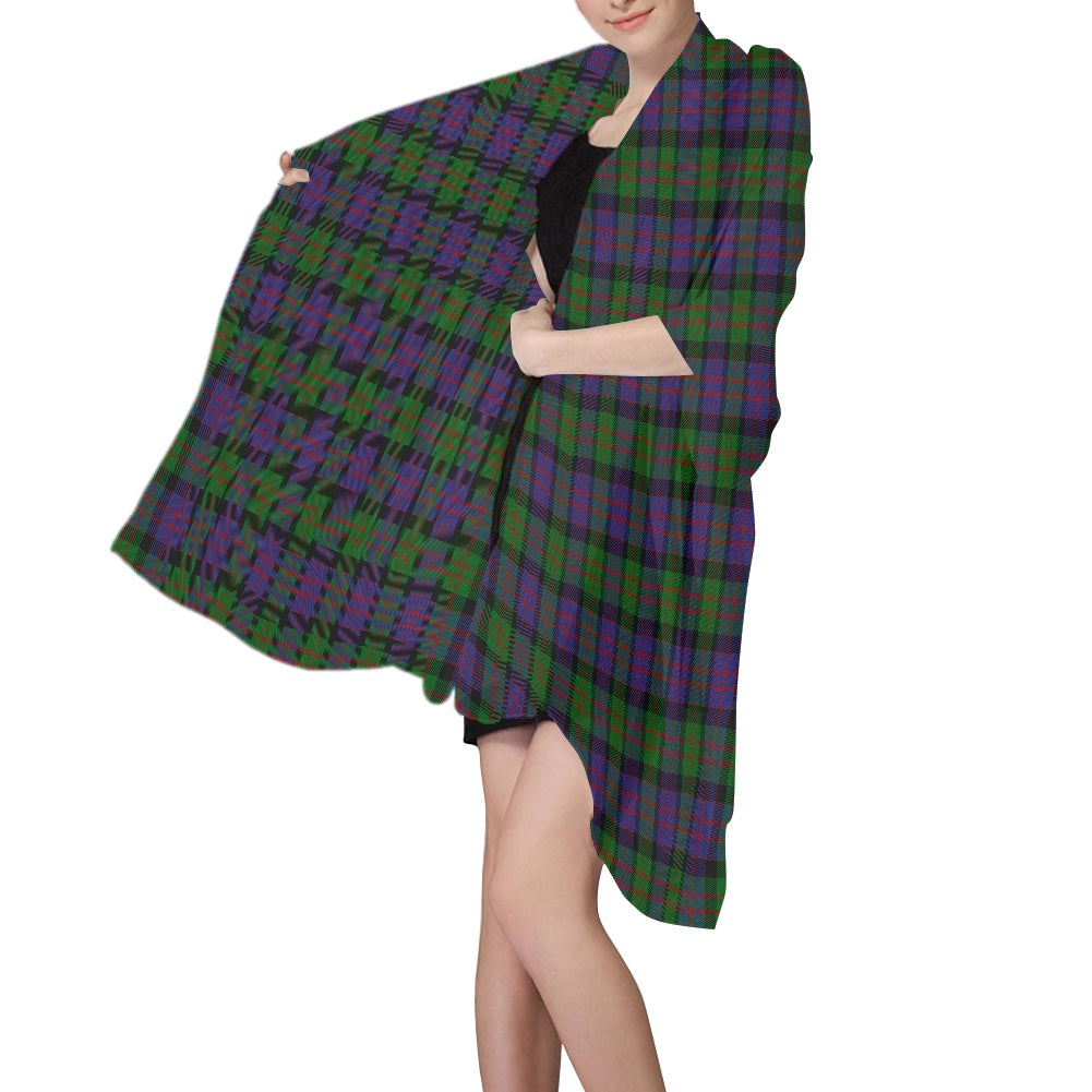 Clan MacDonald Tartan Chiffon Scarf