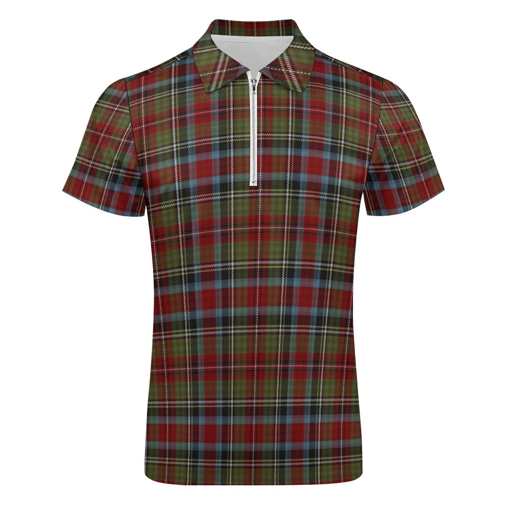 US State - Carolinas Tartan Short sleeve polo shirt