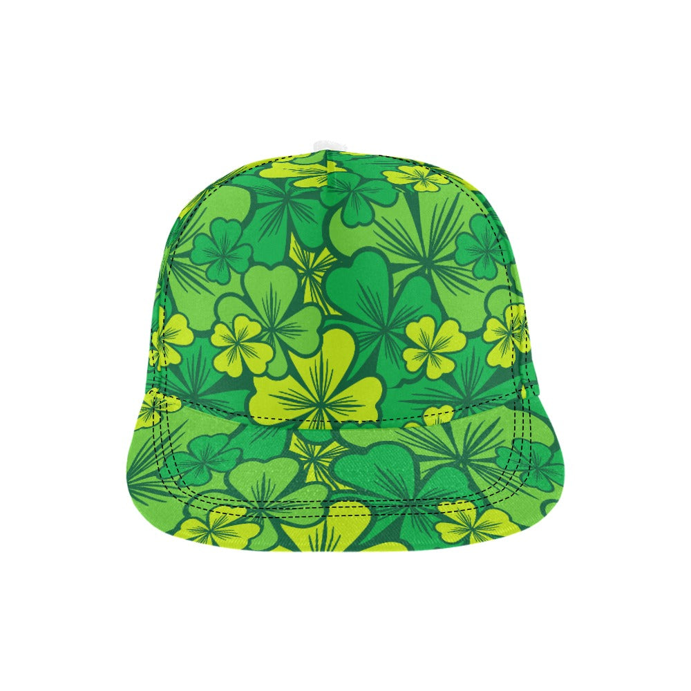 Irish Shamrock Unisex Snapback Cap