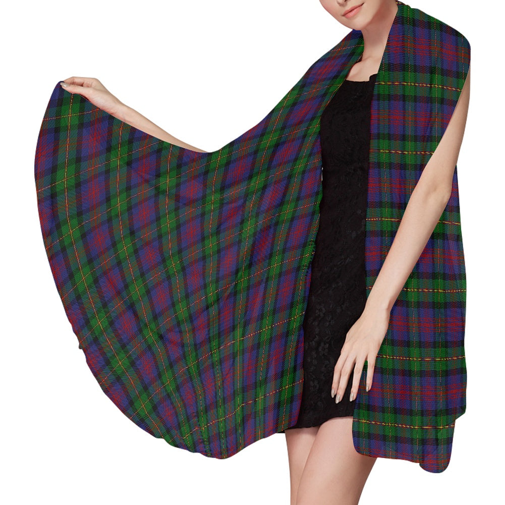 Clan Logan Tartan Chiffon Scarf