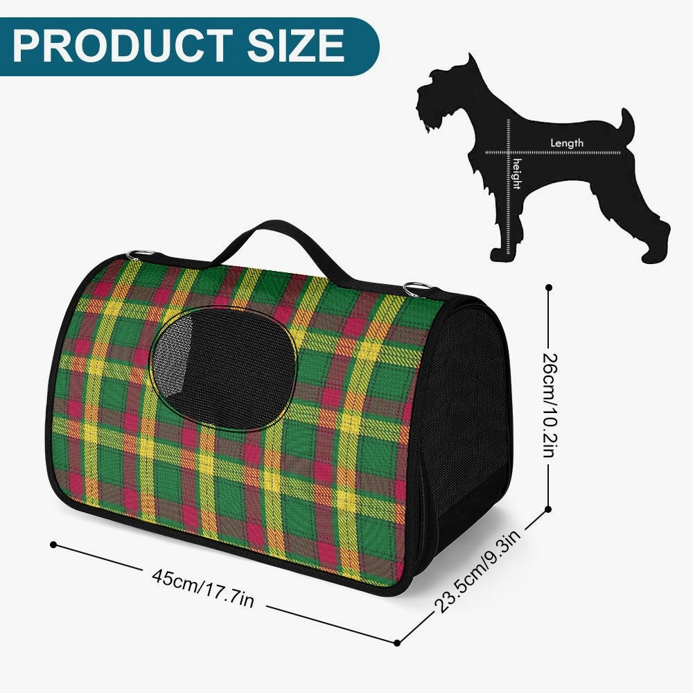 Clan MacMillan Tartan Pet Carrier Bag