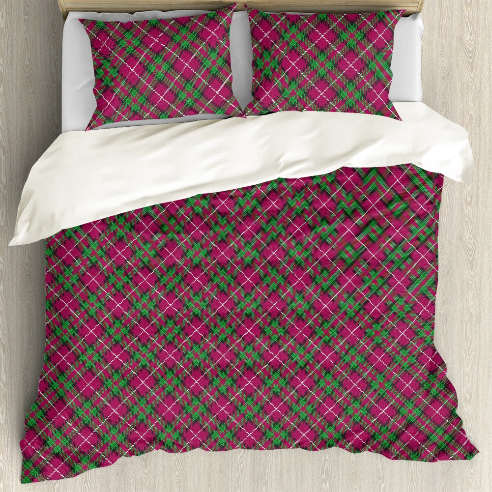 Clan Stewart of Bute Tartan Duvet Cover