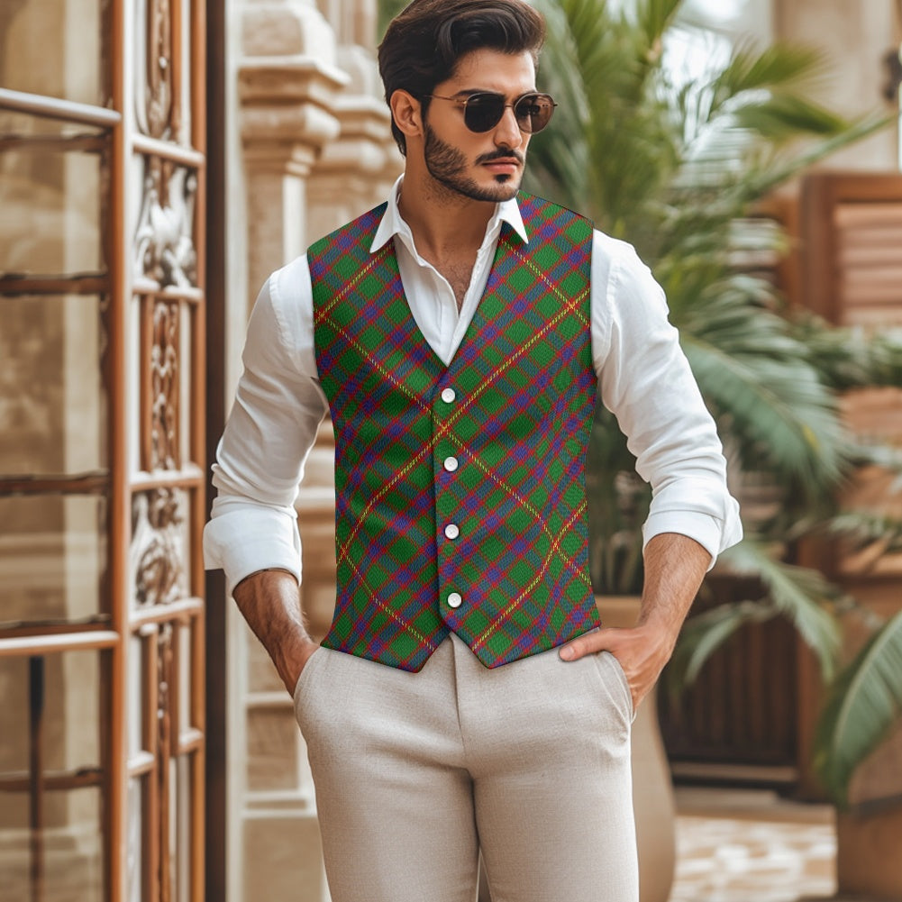 Clan Hall Tartan Suit vest jacket
