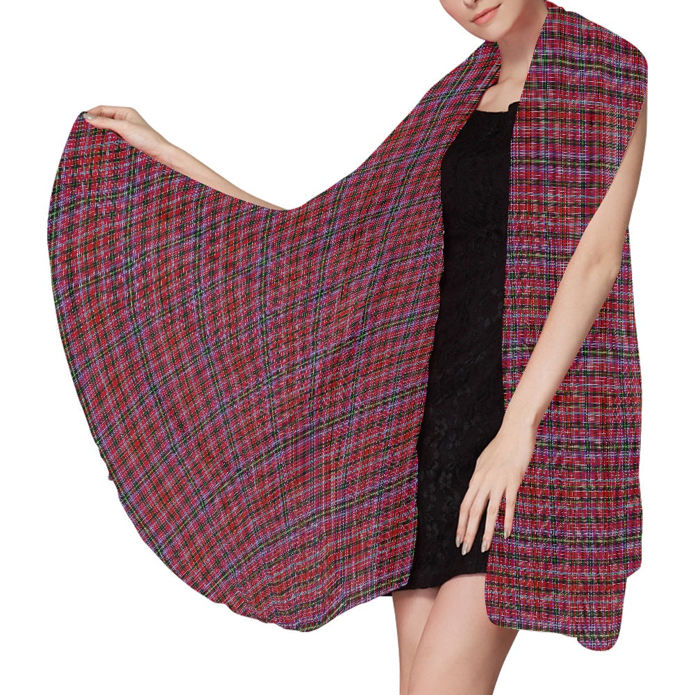 District - Aberdeen Tartan Chiffon Scarf