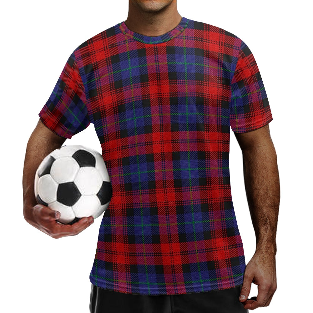 Clan MacLachlan Tartan Football Shirt white