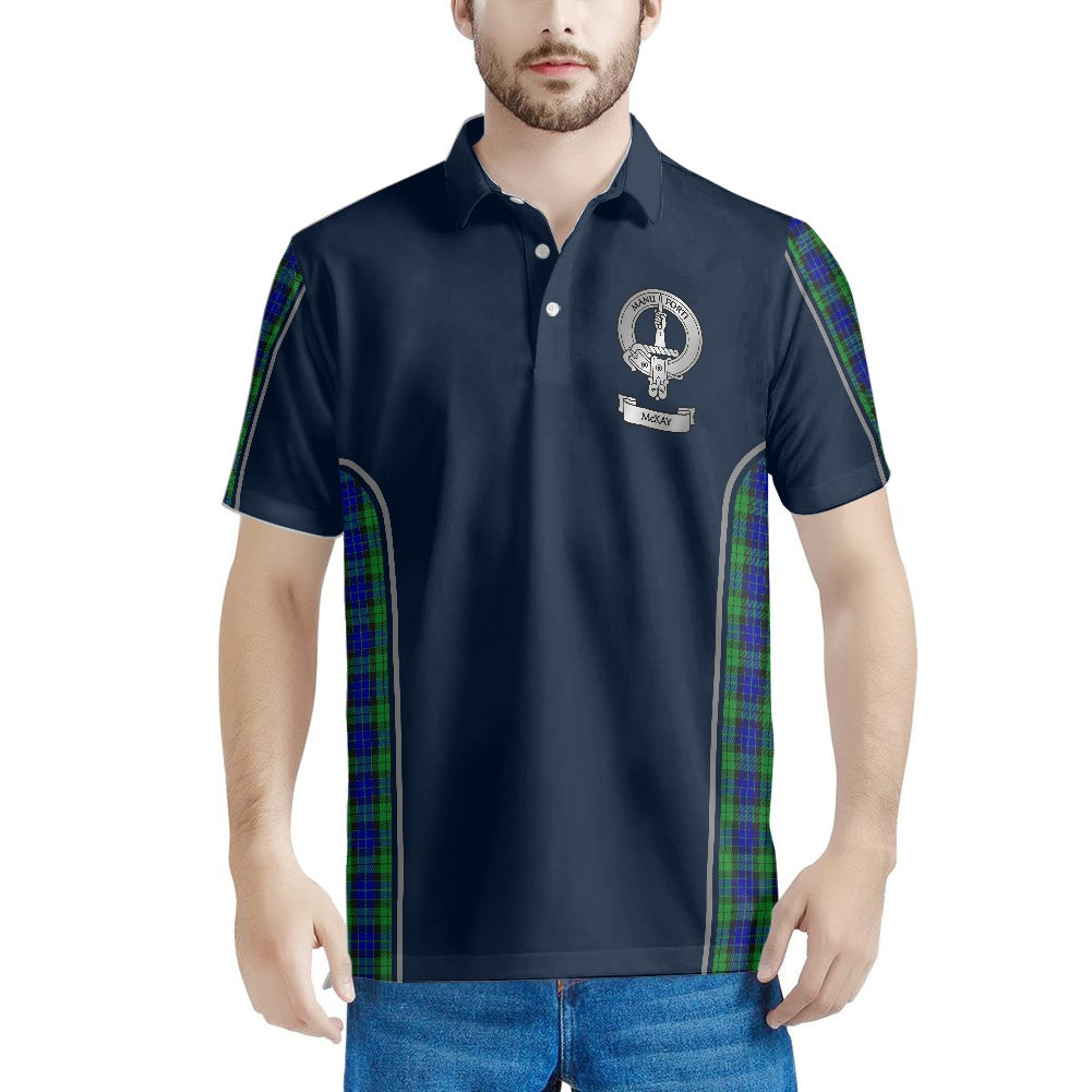 Clan McKay Crest & Tartan Polo