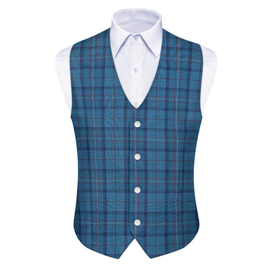 RAF Tartan Suit vest jacket