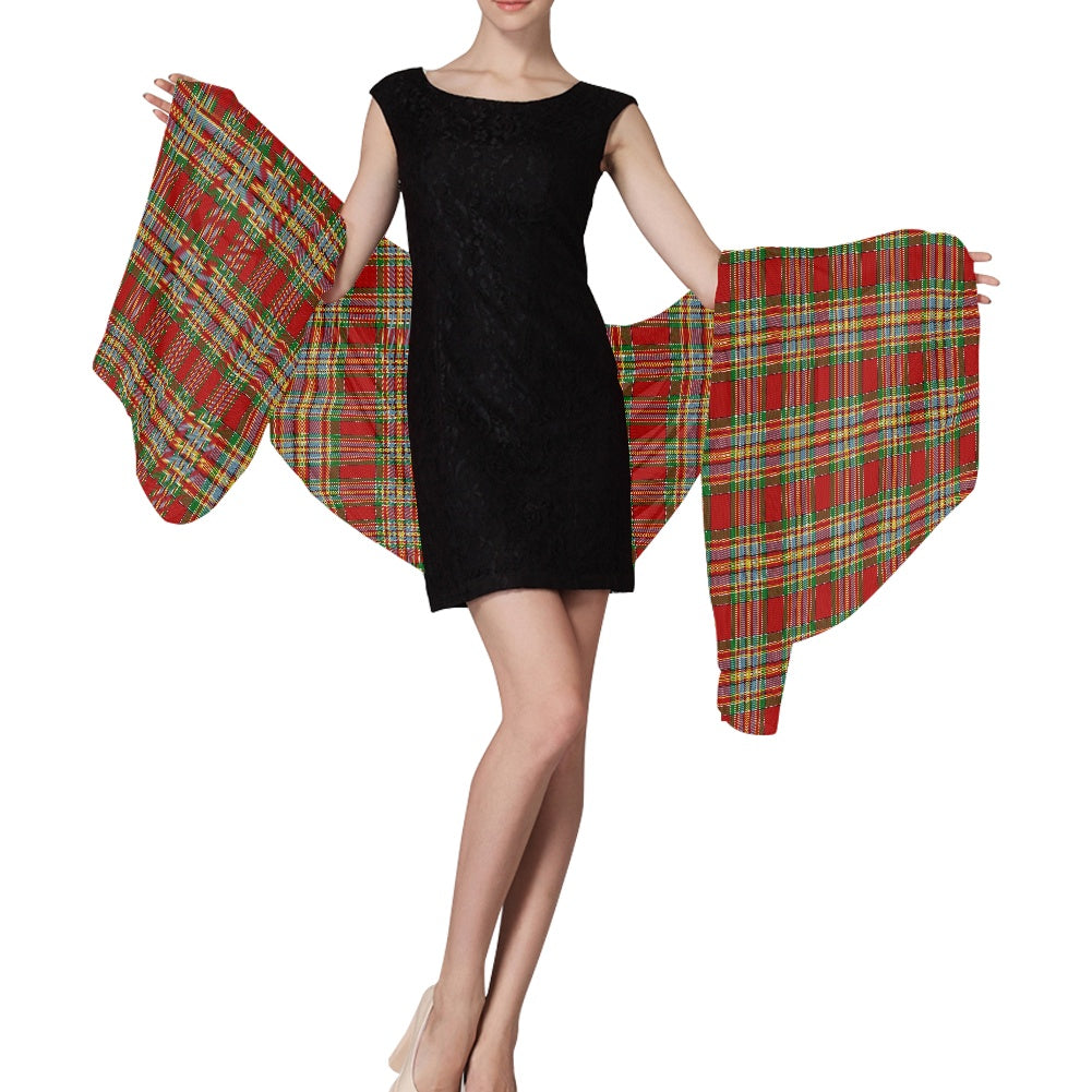 Clan Chattan Tartan Chiffon Scarf