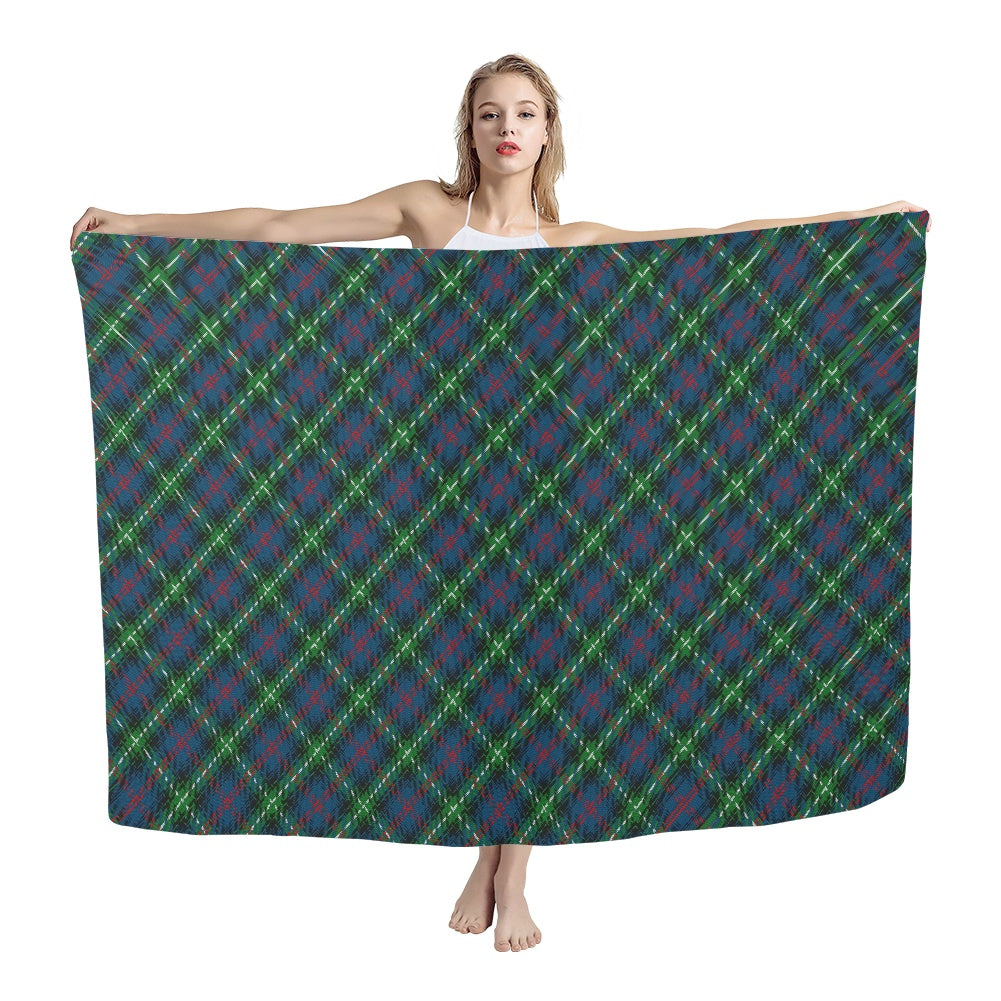 Clan Bannatyne Tartan Bias Chiffon Scarf