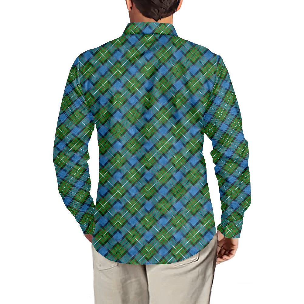 Clan Fergusson Tartan long-sleeved shirt