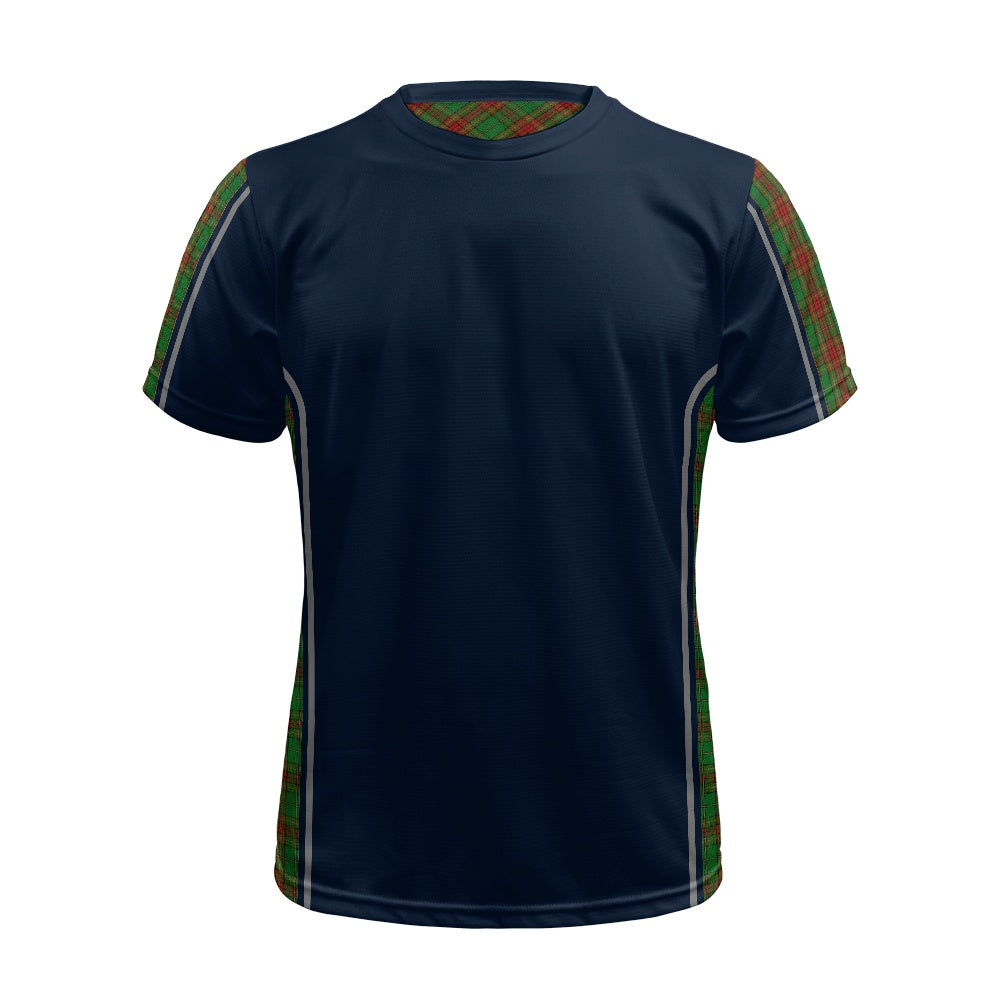 Irish County Cavan Tartan Strip Football Shirt