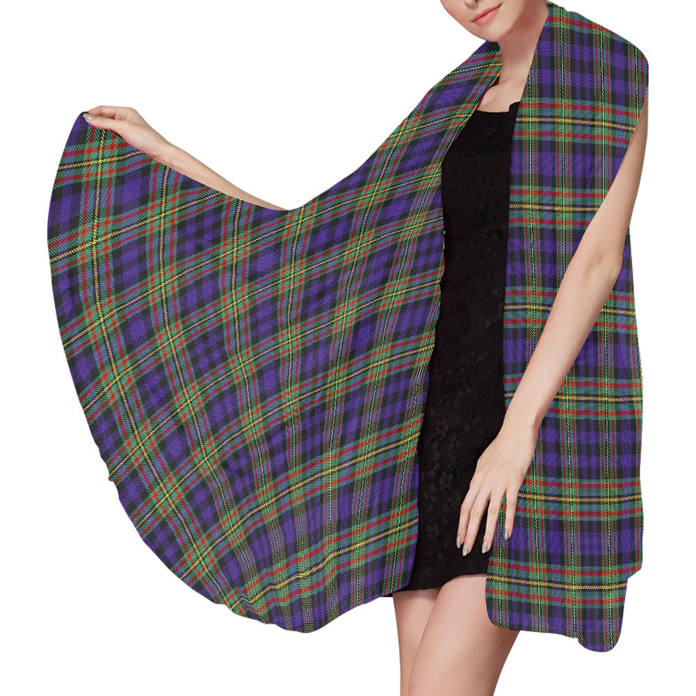 Clan MacLellan Tartan Chiffon Scarf