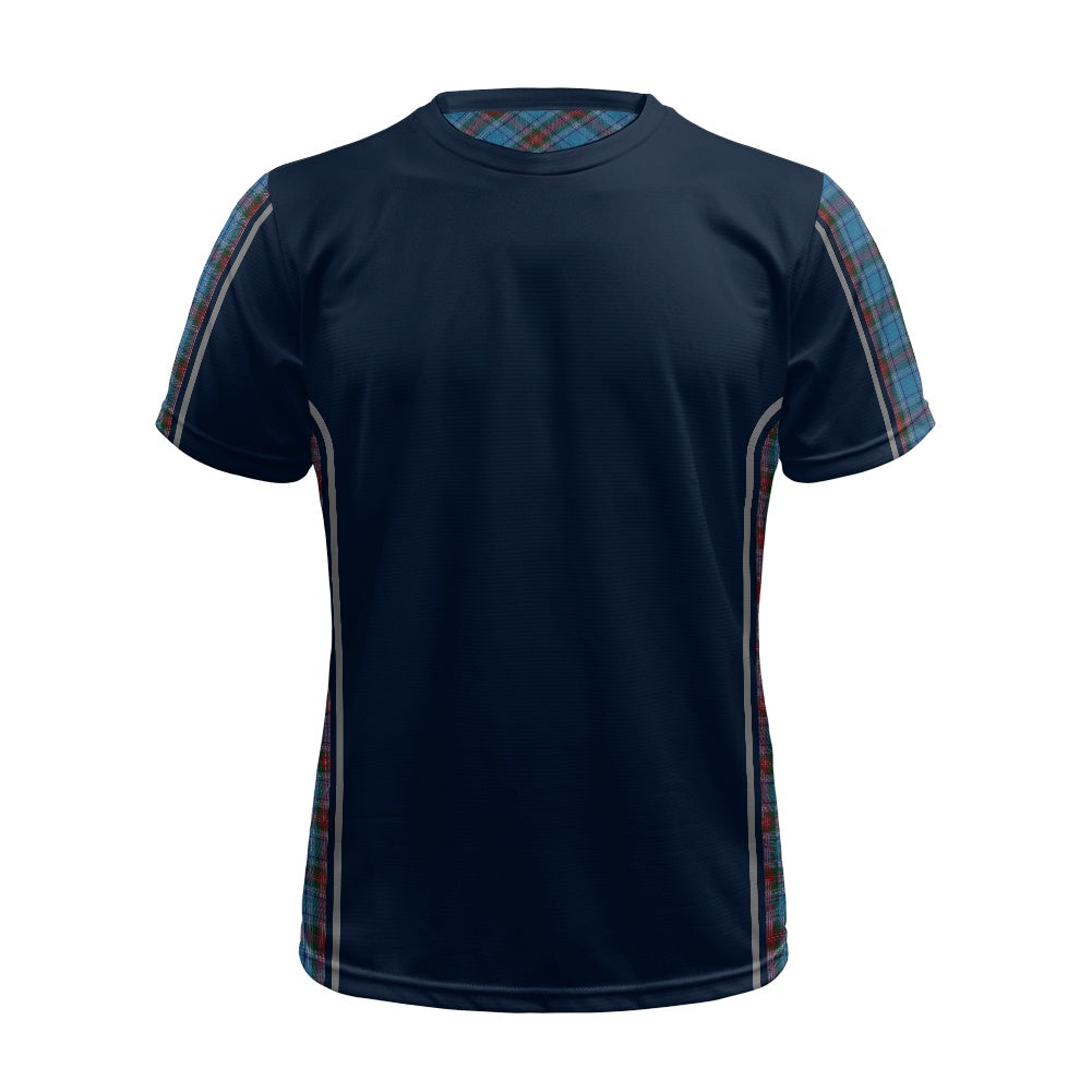 Irish County Louth Tartan Strip Football Shirt