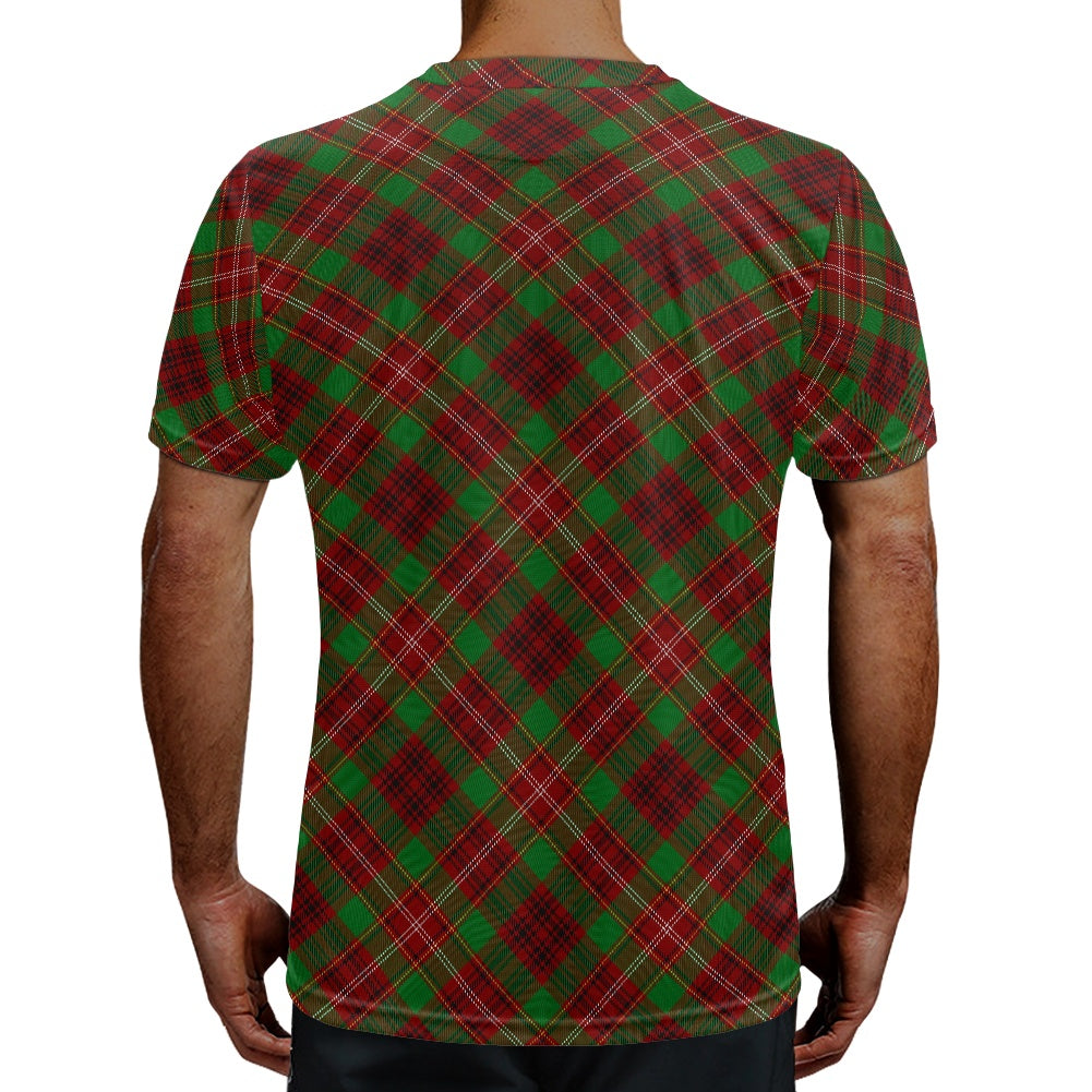 Clan Ainslie Tartan Football Shirt