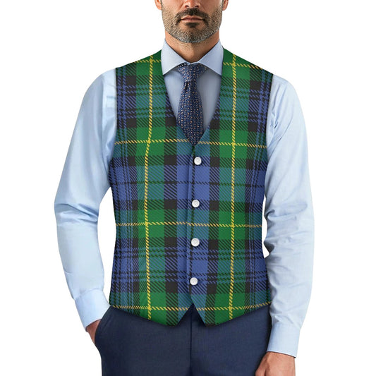 Clan Gordon Tartan Suit vest jacket