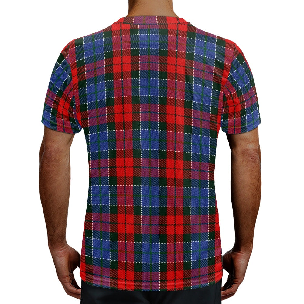 Clan Paterson Red Tartan Football Shirt