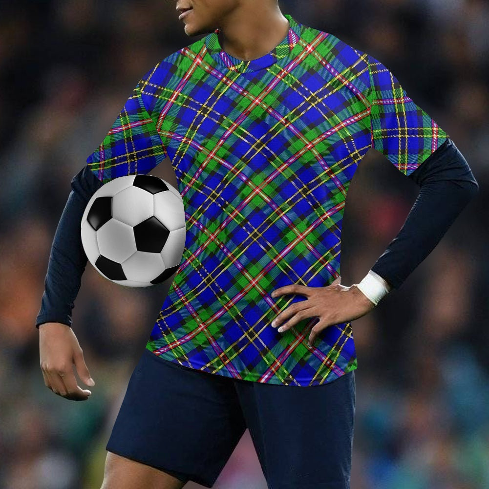 Clan MacCuaig Tartan Football Shirt