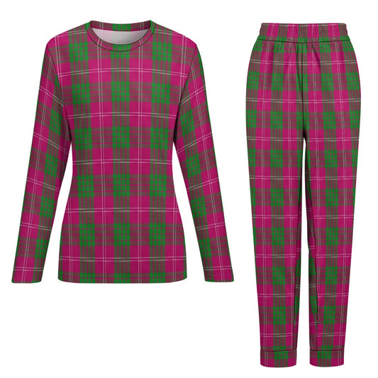 Clan Crawford Tartan Women's Pajama Set