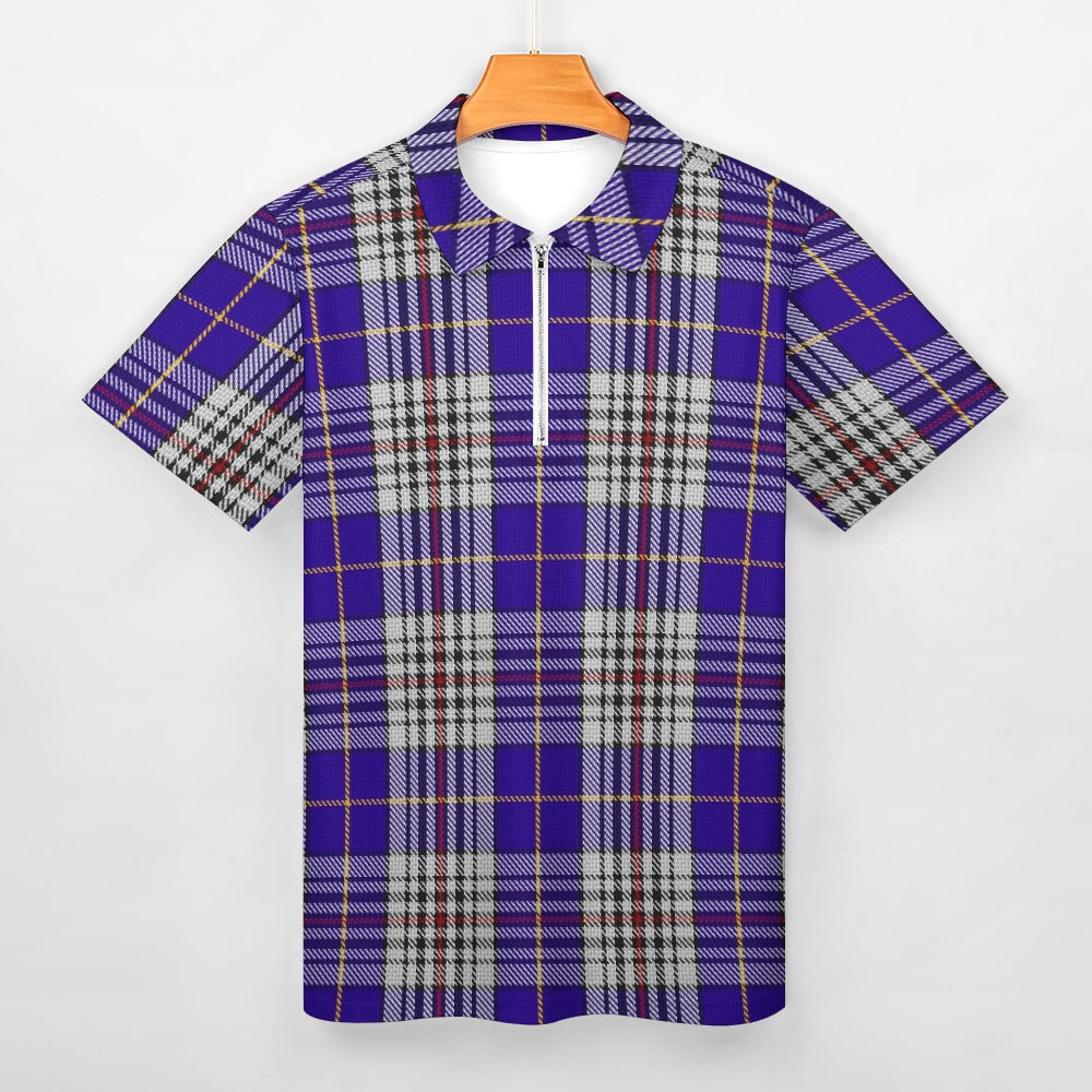 Clan Hannah Tartan Short sleeve polo shirt