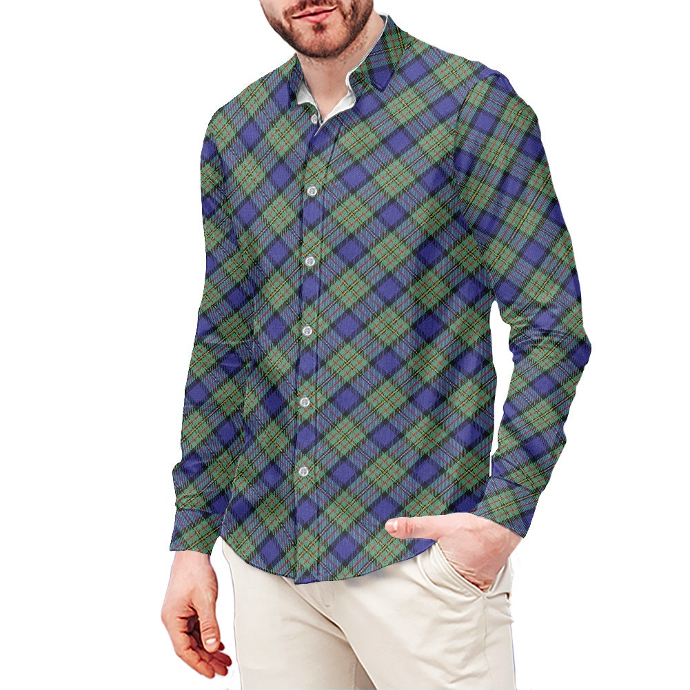 Clan MacLaren Tartan long-sleeved shirt