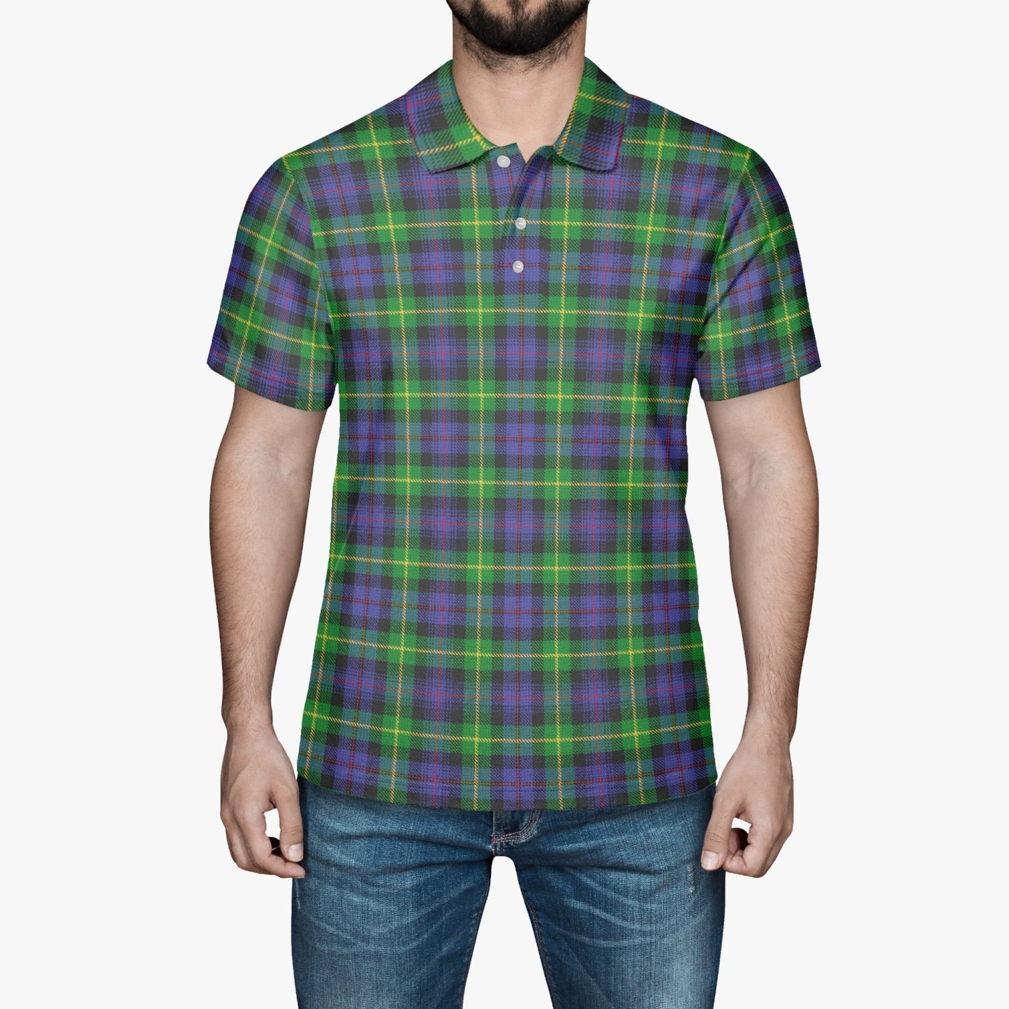 Clan Farquharson Tartan Polo Shirt