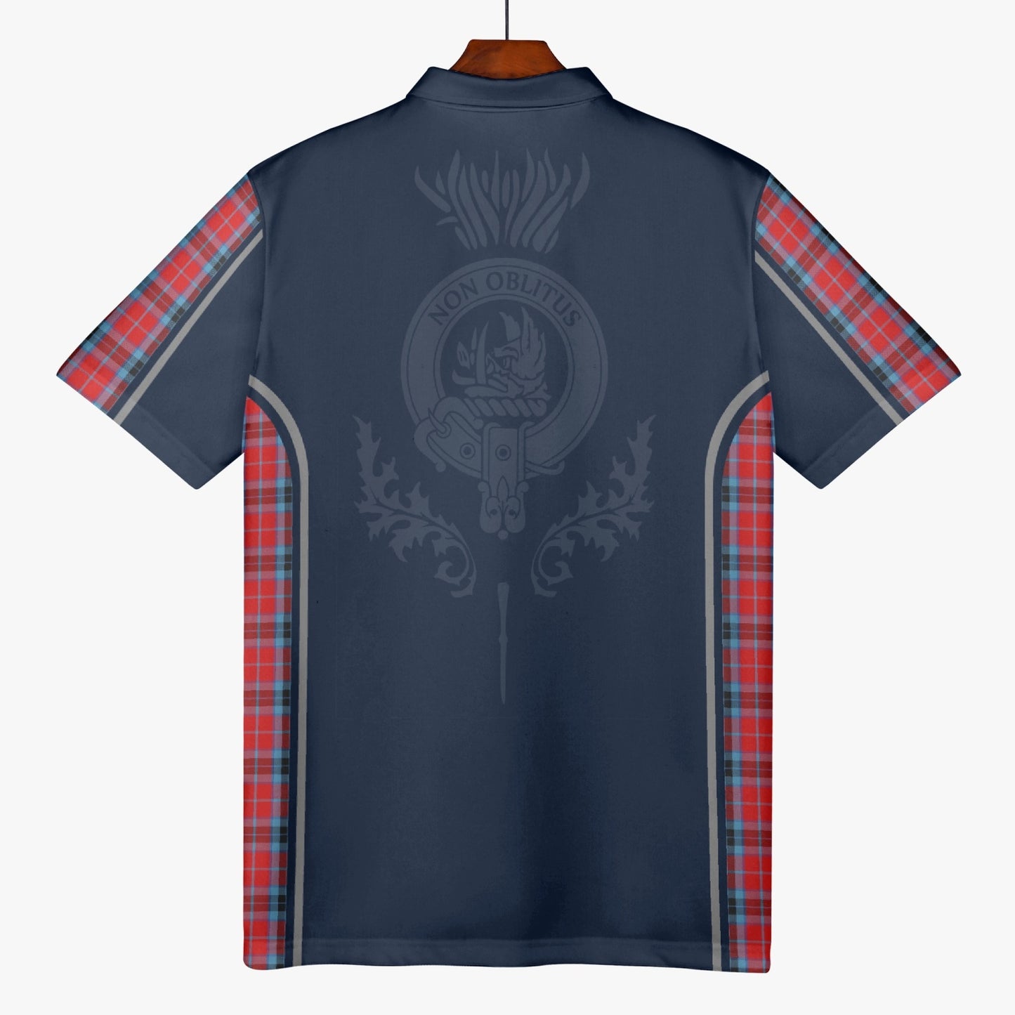 Clan MacTavish Crest & Tartan Polo Shirt