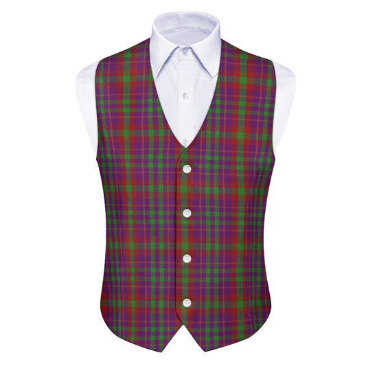 Clan Fiddes Tartan Suit vest jacket