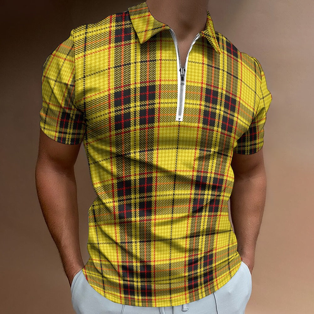 Clan MacLeod Tartan Short sleeve polo shirt