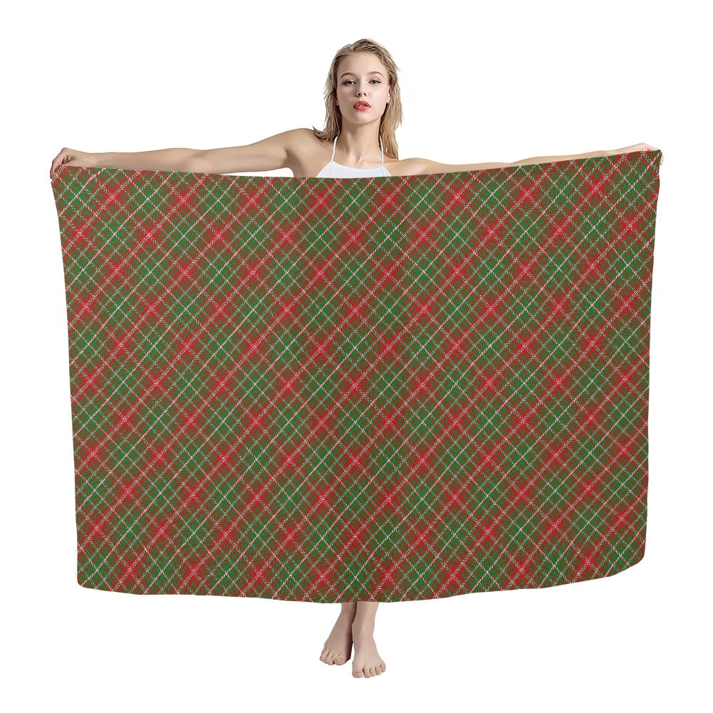 Clan MacDougall Tartan Bias Chiffon Scarf