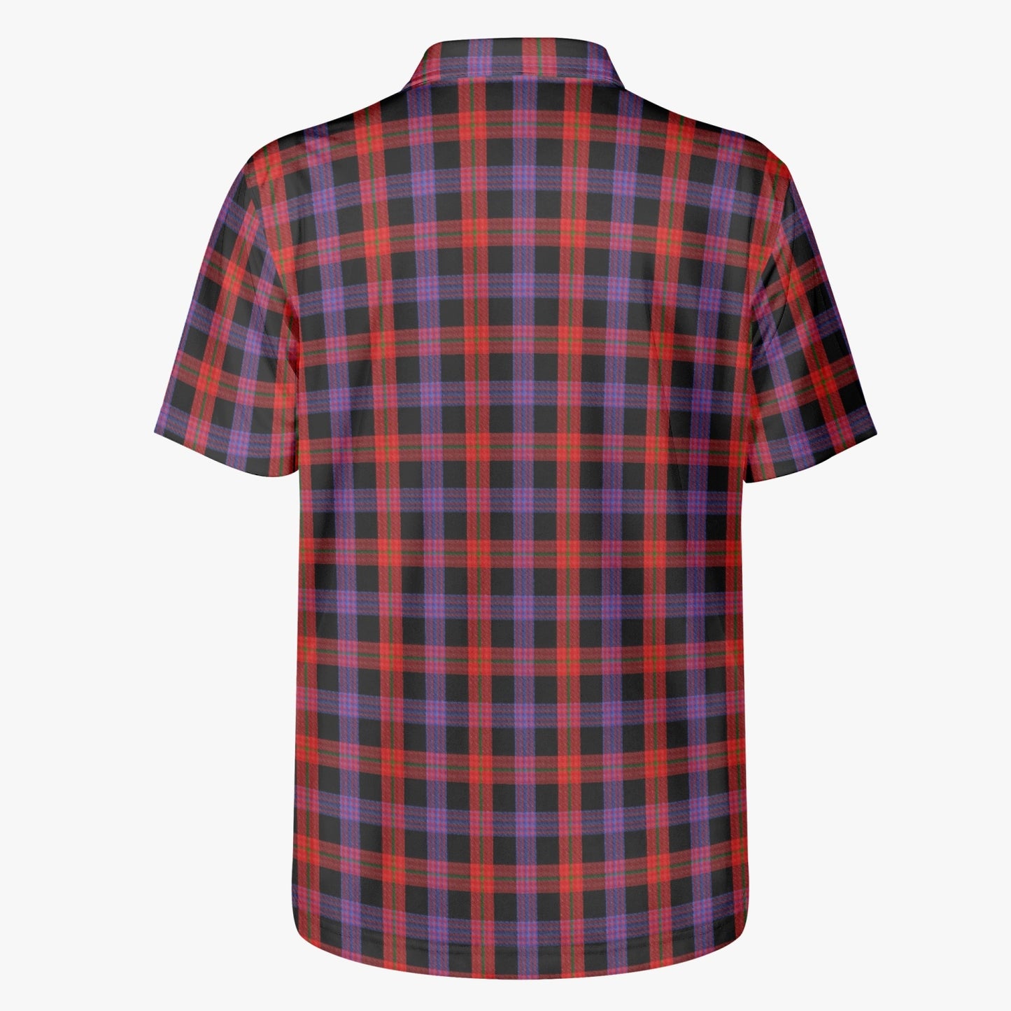 Clan Brown Tartan Polo Shirt