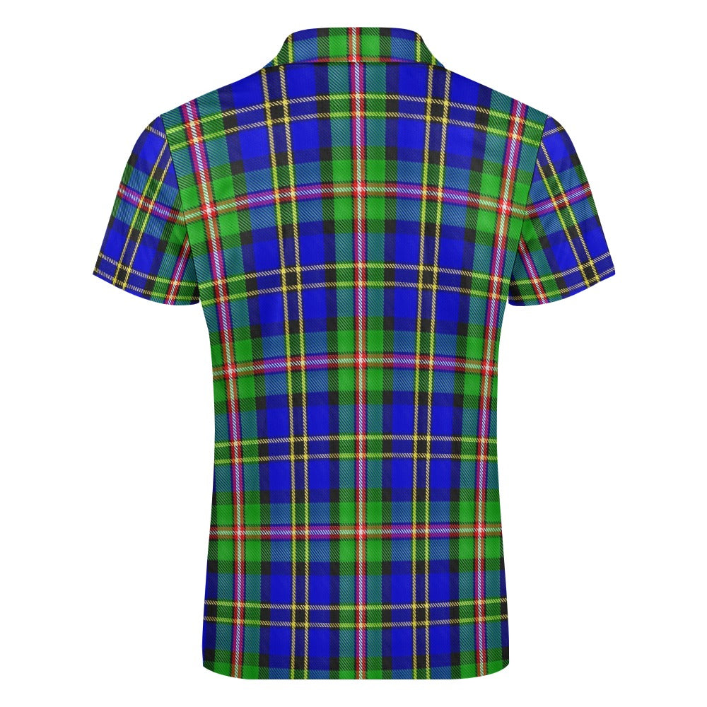 Clan MacCuaig Tartan Short sleeve polo shirt