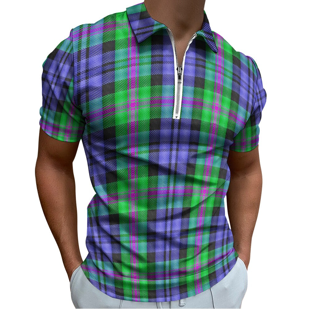 Clan Baird Tartan Short sleeve polo shirt