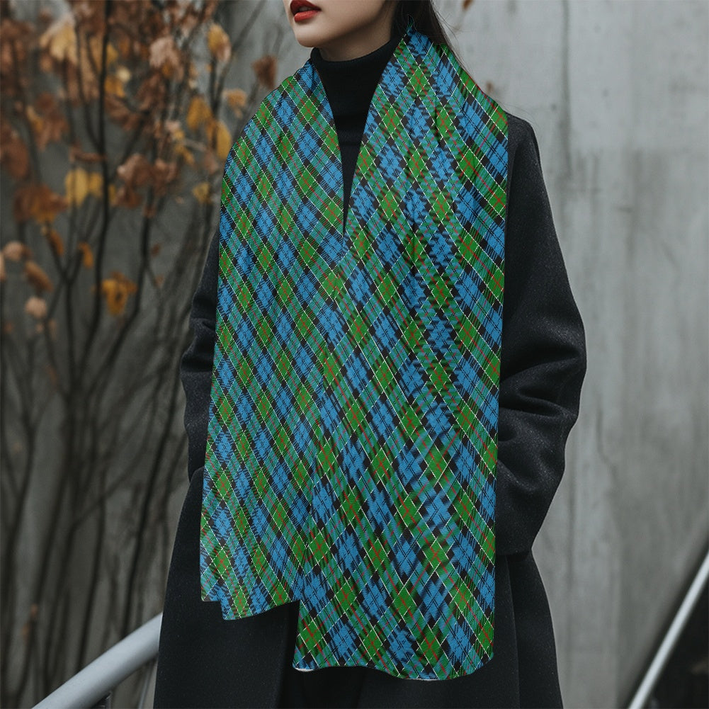 Clan Colquhoun Tartan Fluffy scarf