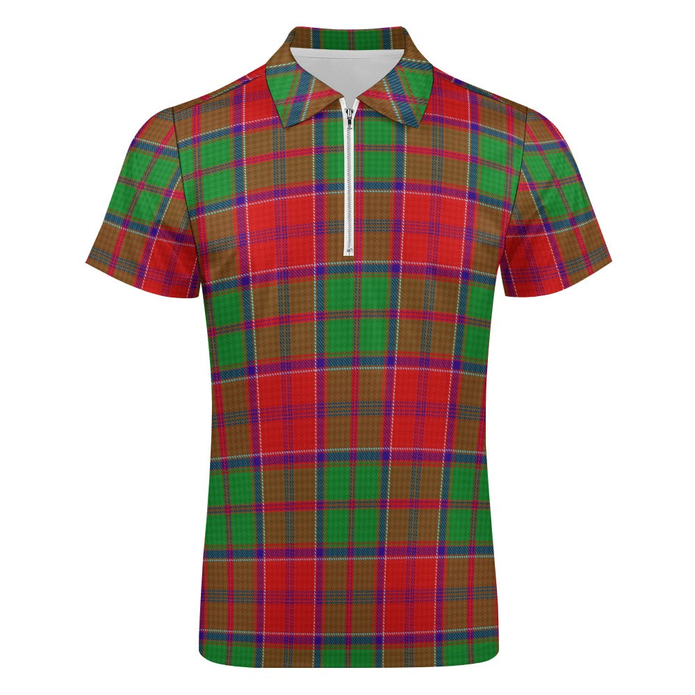 Clan Grant Tartan Short sleeve polo shirt