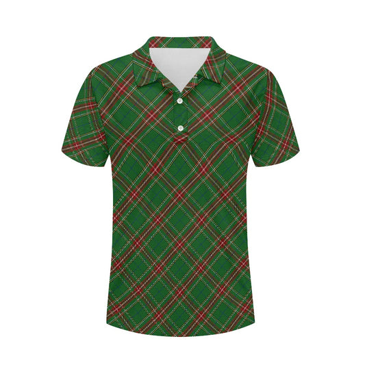 Clan Steel Tartan Polo