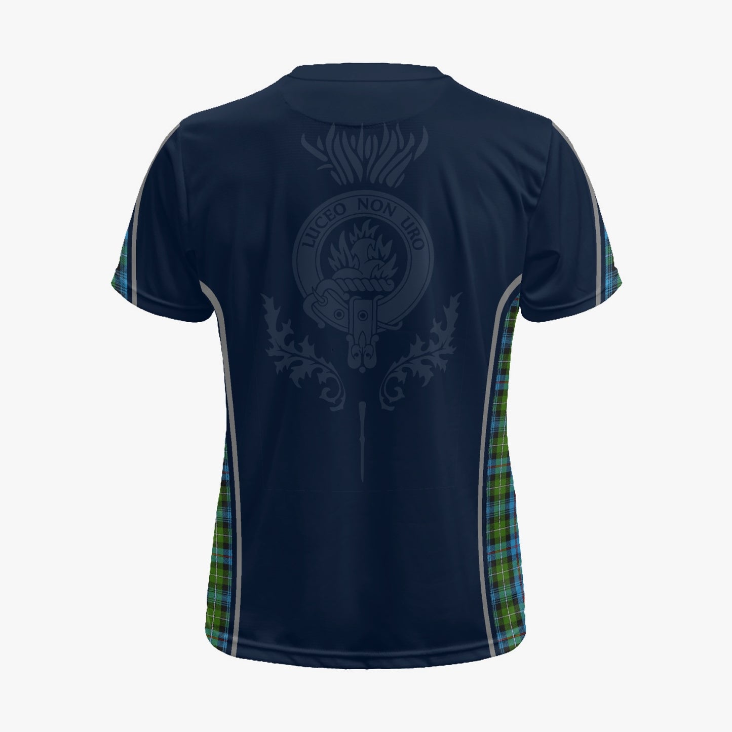 Clan MacKenzie Crest & Tartan Soccer Jersey