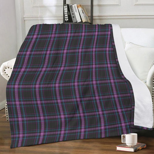 Clan Ironside Tartan Fleece Blanket
