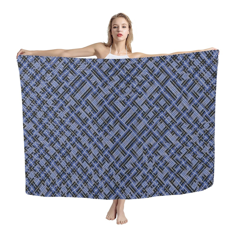 Clan Clark Tartan Bias Chiffon Scarf