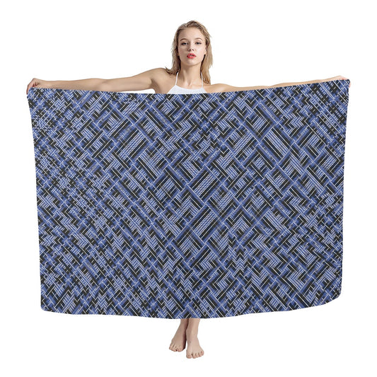 Clan Clark Tartan Bias Chiffon Scarf