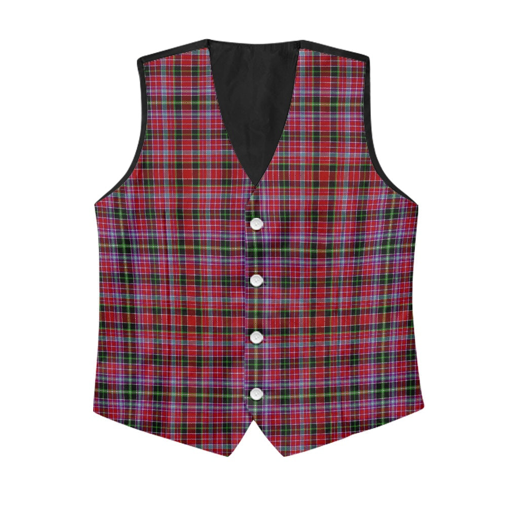 District - Aberdeen Tartan Suit vest jacket