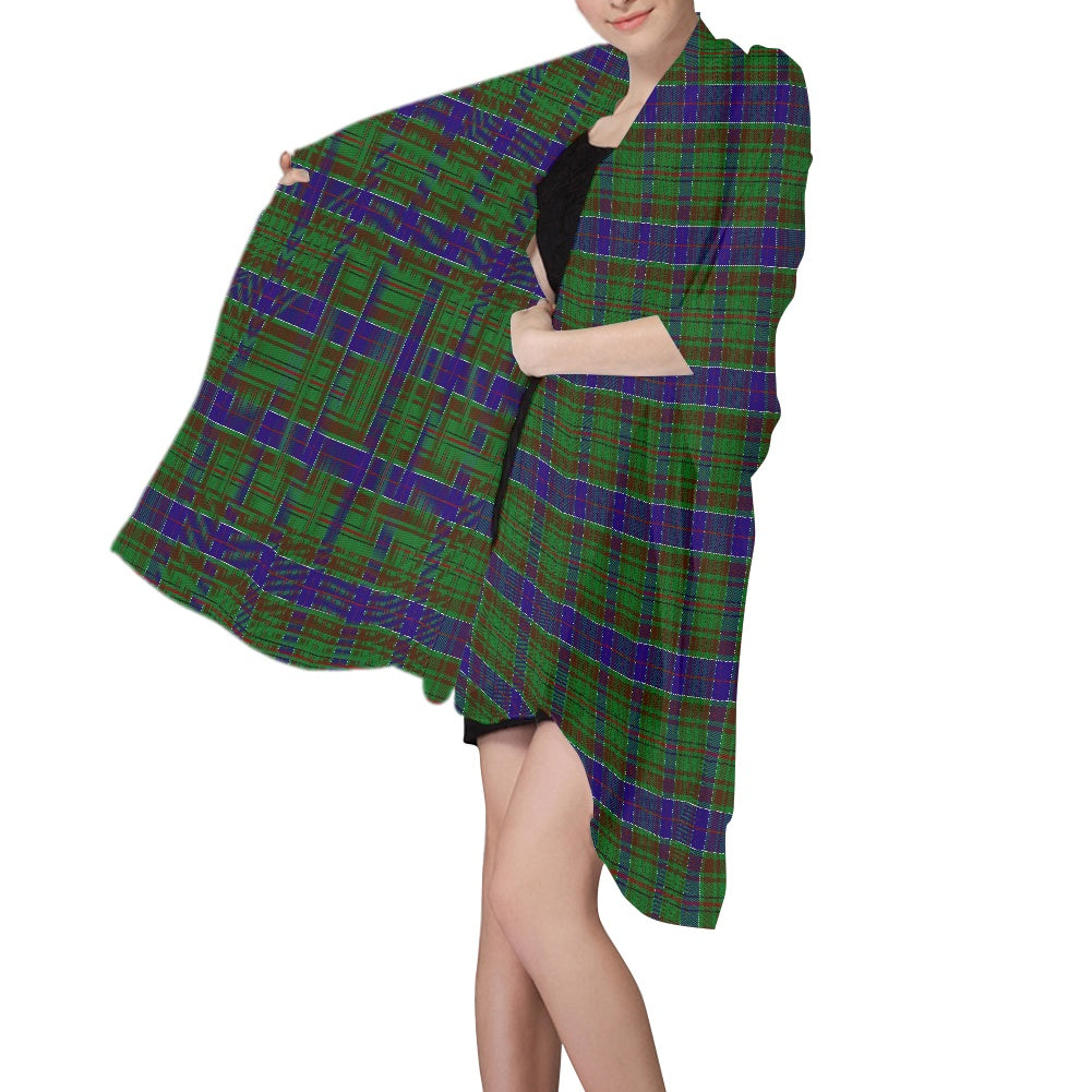 Clan MacAdams Tartan Chiffon Scarf
