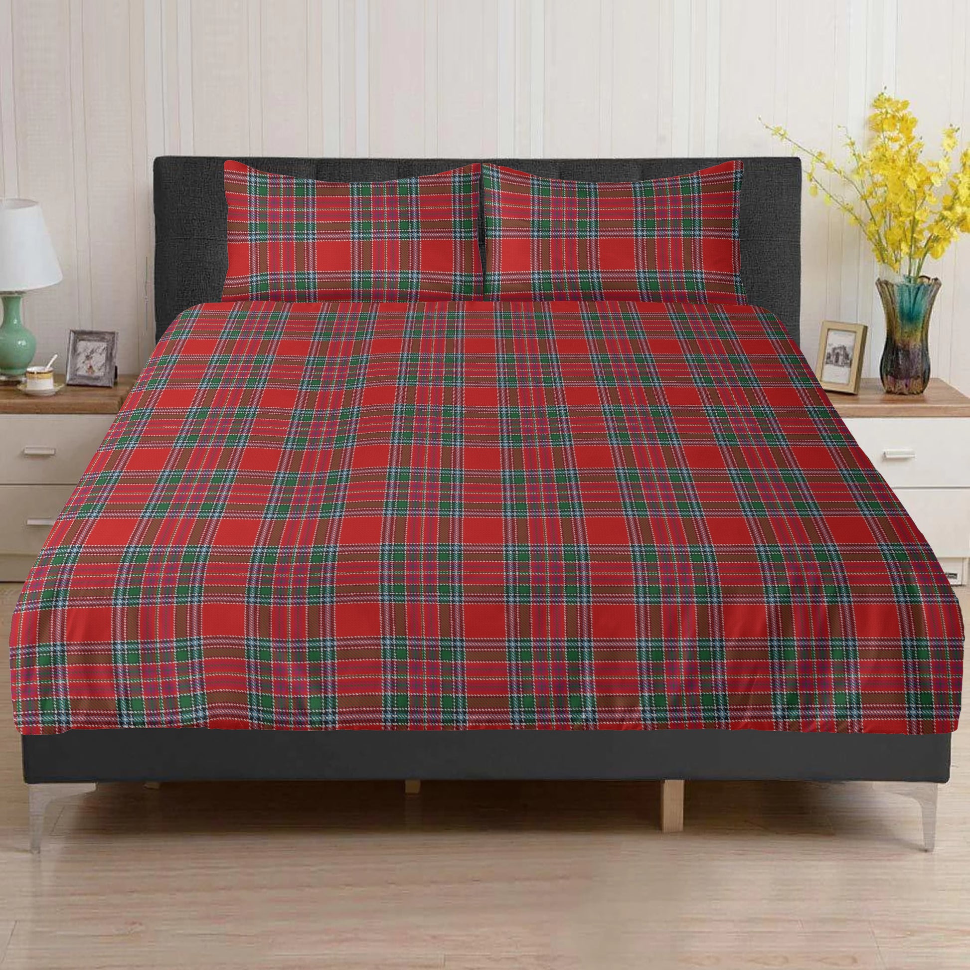 Clan MacBain Tartan Duvet & Pillow Set