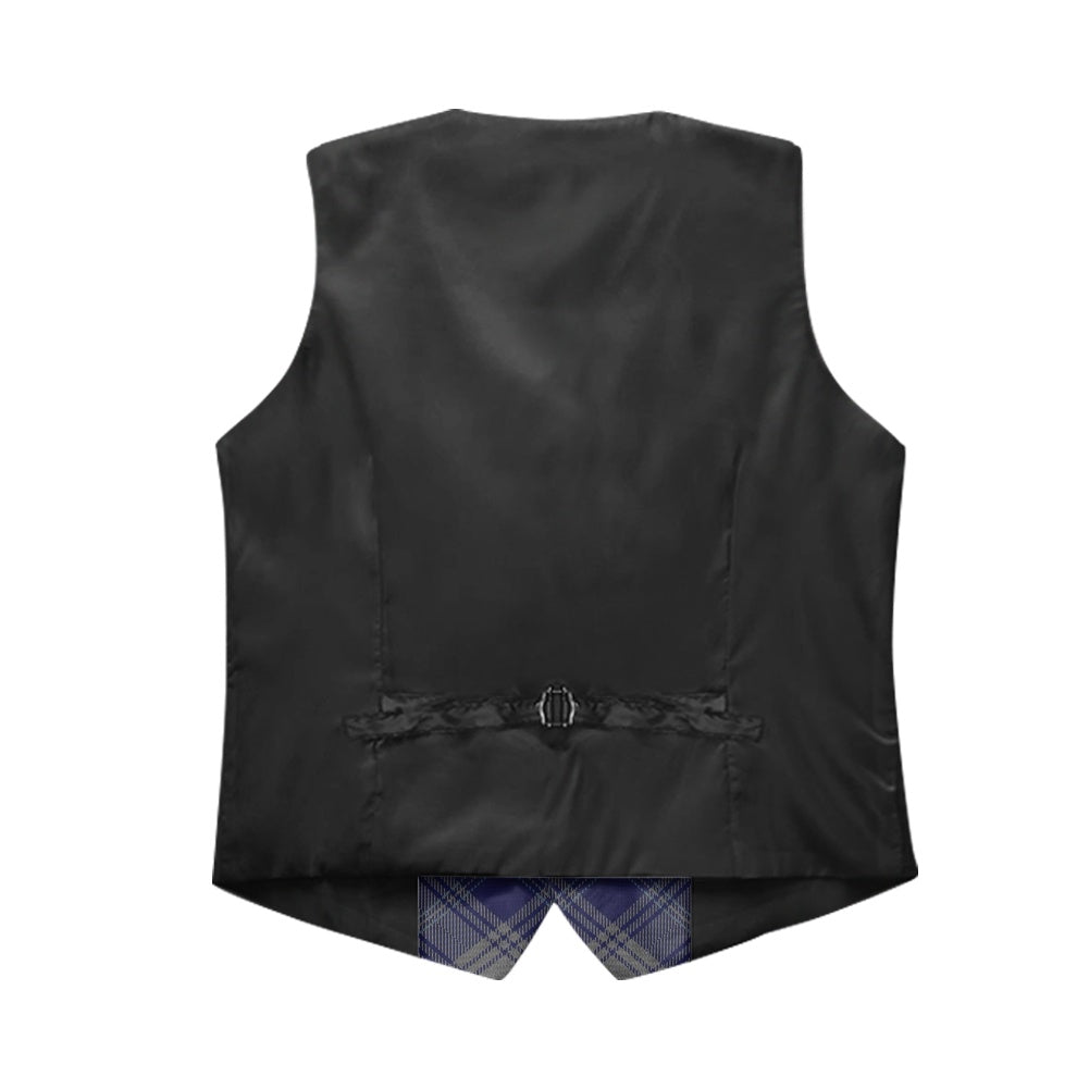 Welsh - Edwards Tartan Bias Suit vest jacket