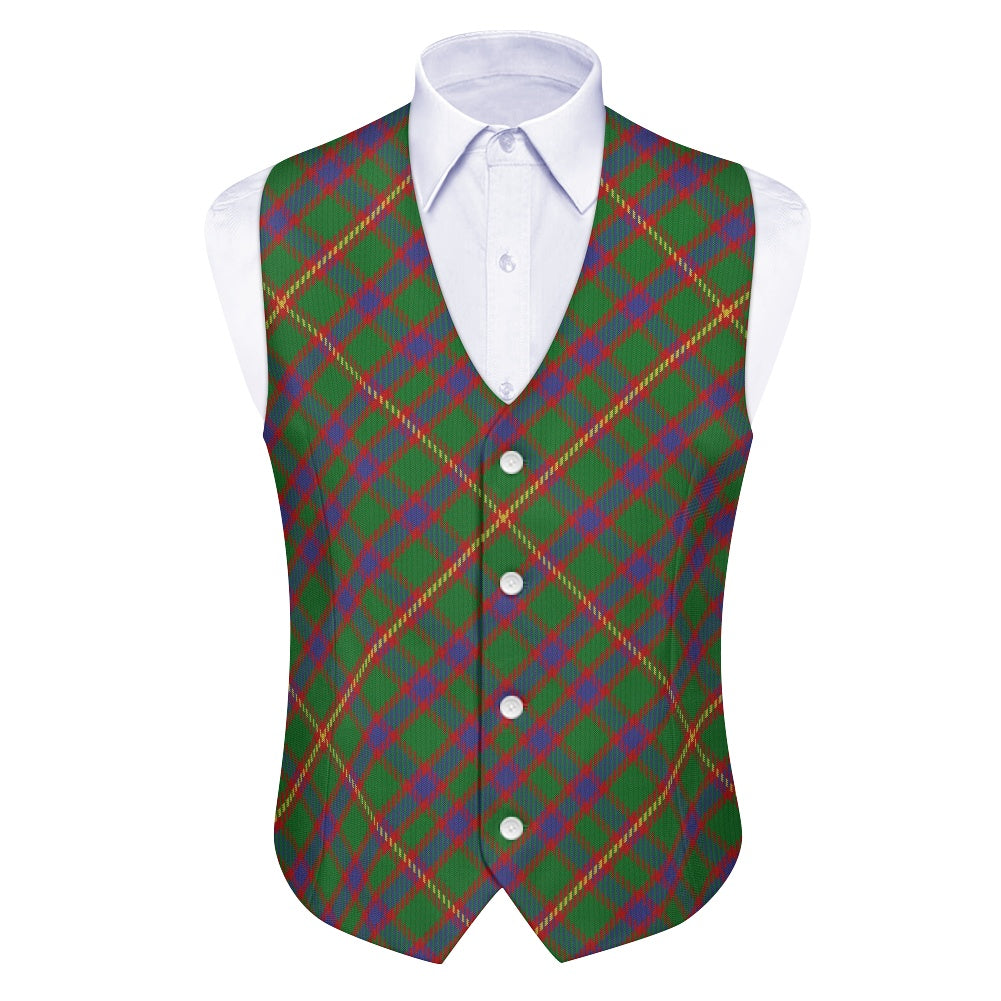 Clan Hall Tartan Suit vest jacket