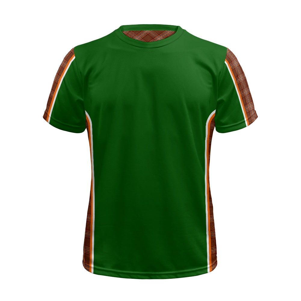 Irish County Down Tartan Strip Football Shirt