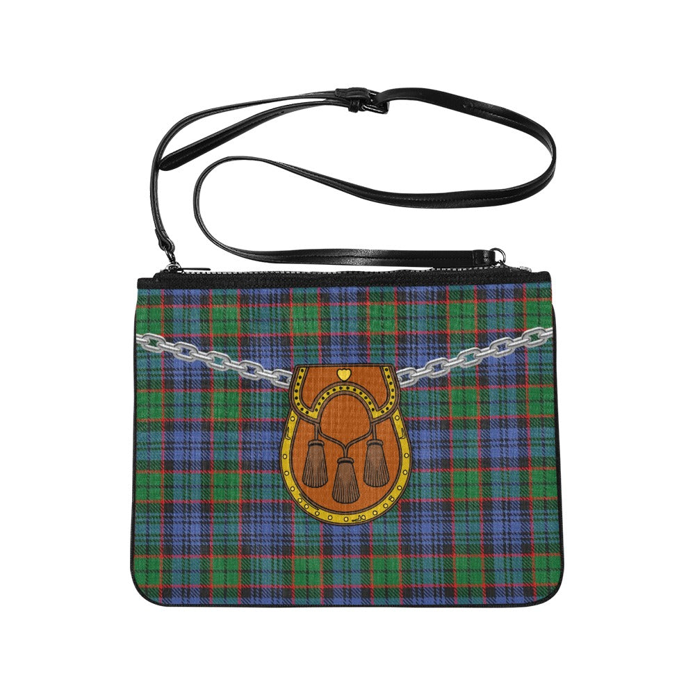 Clan Fletcher Tartan Kilt Clutch Bag